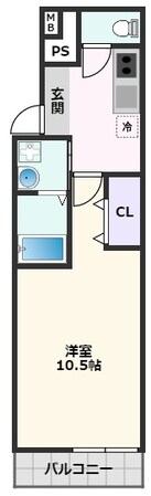 フジパレスJR吹田駅東の物件間取画像